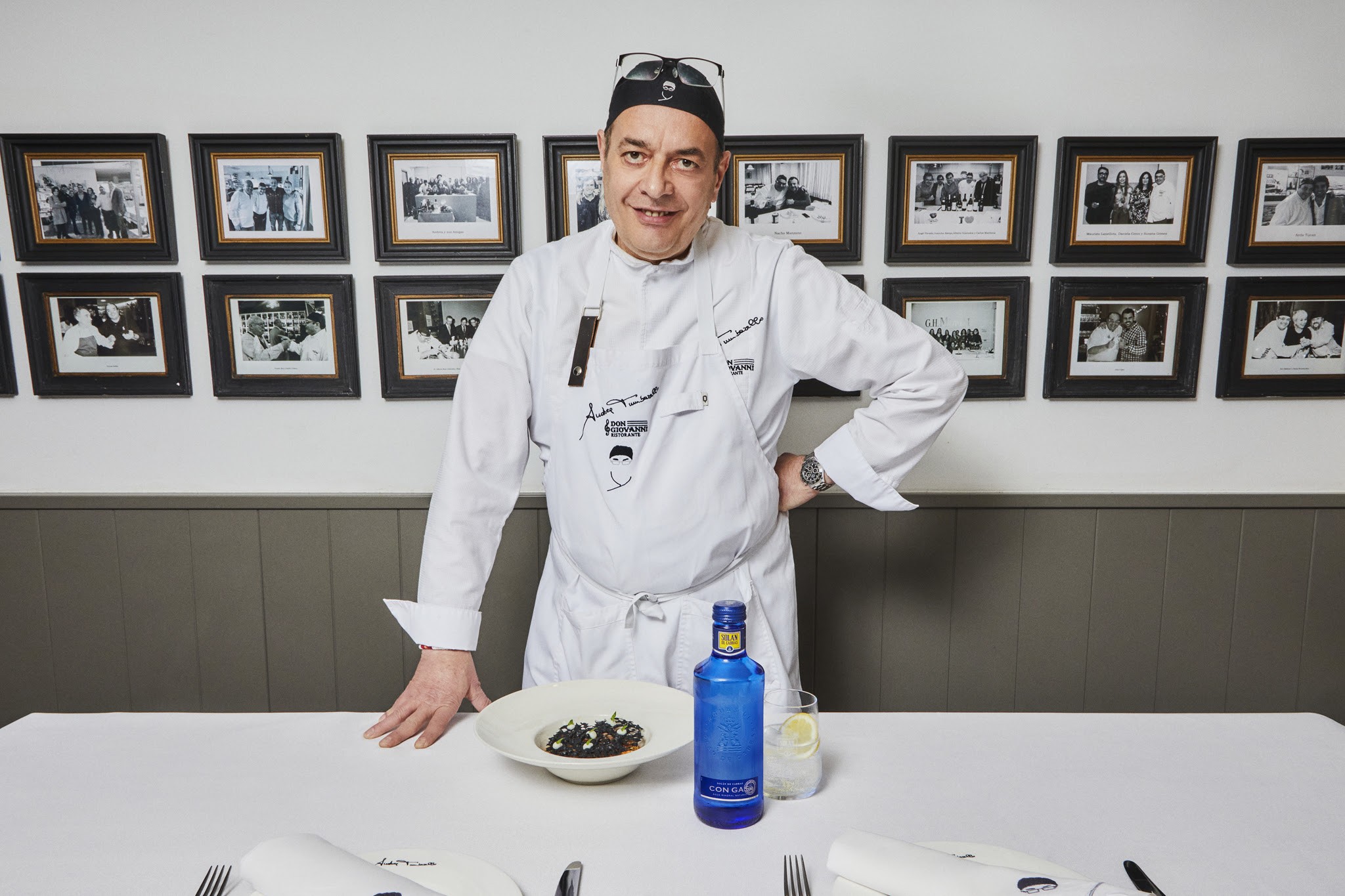 Gastroescapadas de Solán de Cabras con gas: el menú de lujo que el chef  Andrea Tumbarello ha diseñado en Don Giovanni - Fearless Magazine